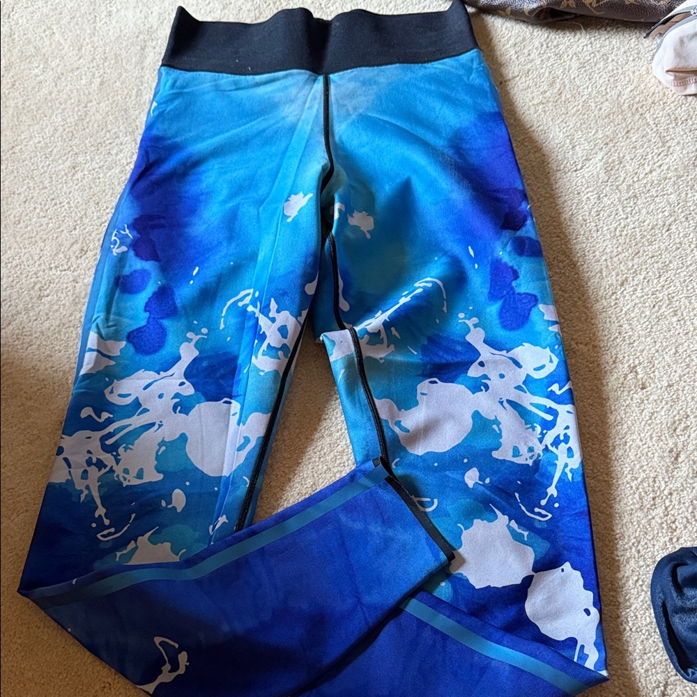 Ultracor Black and Blue Leggings